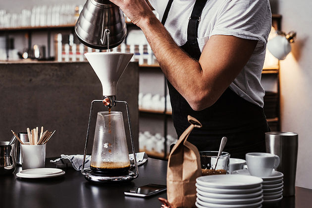 Koffiezetten in stijl.